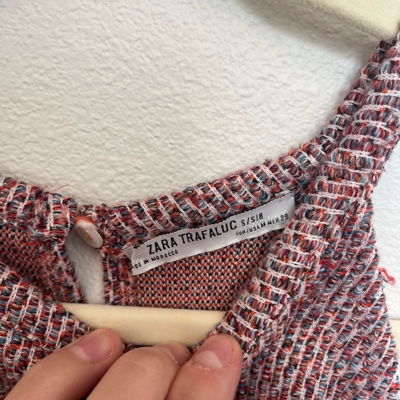Zara multi colored tank top size small - Picture 2 of 5